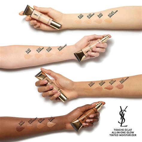 ysl all in one glow sephora|ysl touche eclat colour chart.